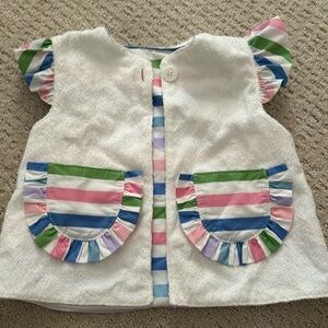 The Beaufort Bonnet swimsuit cover up. 12-18MO